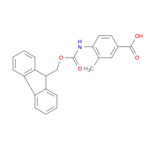 4-((((9H-Fluoren-9-yl)methoxy)carbonyl)amino)-3-methylbenzoic acid