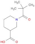 1-Pivaloylpiperidine-3-carboxylic acid