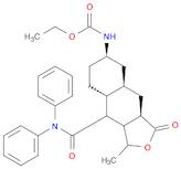 ((1r,3ar,4ar,6r,8ar,9s,9as)-9-((diphenylamino)carbonyl)dodecahydro-1-methyl-3-oxonaphtho(2,3-c)fur…