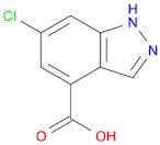 6-CHLORO-4-(1H)INDAZOLE CARBOXYLIC ACID