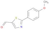 2-(4-METHOXYPHENYL)THIAZOLE-5-CARBALDEHYDE