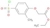 ETHYL [2-METHYL-3-(CHLOROSULFONYL)PHENOXY]ACETATE