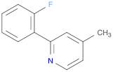 2-(2-FLUORO-PHENYL)-4-METHYL-PYRIDINE