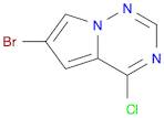 6-BROMO-4-CHLOROPYRROLO[1,2-F][1,2,4]TRIAZINE