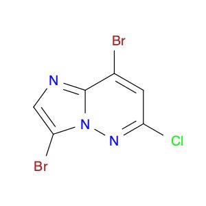 3,8-Dibromo-6-chloroimidazo[1,2-b]pyridazine