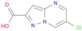 6-CHLOROPYRAZOLO[1,5-A]PYRIMIDINE-2-CARBOXYLIC ACID