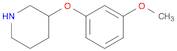 3-(3-METHOXYPHENOXY)PIPERIDINE