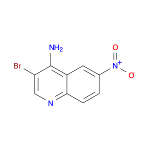 3-BROMO-6-NITRO-QUINOLIN-4-YLAMINE