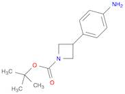 TERT-BUTYL 3-(4-AMINOPHENYL)AZETIDINE-1-CARBOXYLATE