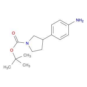 1,1-Dimethylethyl 3-(4-aminophenyl)-1-pyrrolidinecarboxylate