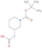 (S)-3-CARBOXYMETHYL-PIPERIDINE-1-CARBOXYLIC ACID TERT-BUTYL ESTER