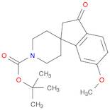 TERT-BUTYL 6-METHOXY-3-OXO-2,3-DIHYDROSPIRO[INDENE-1,4'-PIPERIDINE]-1'-CARBOXYLATE