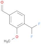 4-(DIFLUOROMETHYL)-3-METHOXYBENZALDEHYDE