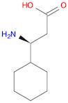 Cyclohexanepropanoic acid, b-amino-, (S)-