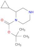 tert-butyl 2-cyclopropylpiperazine-1-carboxylate