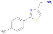 C-(2-P-TOLYL-THIAZOL-4-YL)-METHYLAMINE