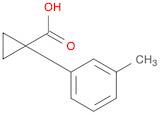 1-(3-METHYLPHENYL)CYCLOPROPANECARBOXYLIC ACID