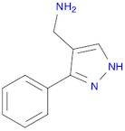 C-(3-PHENYL-1H-PYRAZOL-4-YL)-METHYLAMINE