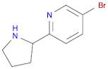 5-BROMO-2-PYRROLIDIN-2-YL-PYRIDINE