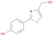 4-(4-HYDROXYMETHYL-THIAZOL-2-YL)-PHENOL