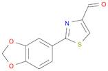 2-BENZO[1,3]DIOXOL-5-YL-THIAZOLE-4-CARBALDEHYDE