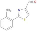 2-O-TOLYL-THIAZOLE-4-CARBALDEHYDE