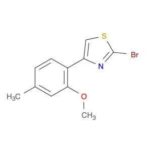 2-Bromo-4-(2-methoxy-4-methylphenyl)thiazole