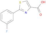 2-(3-FLUORO-PHENYL)-THIAZOLE-4-CARBOXYLIC ACID