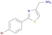 C-[2-(4-BROMO-PHENYL)-THIAZOL-4-YL]-METHYLAMINE