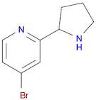 4-BROMO-2-PYRROLIDIN-2-YL-PYRIDINE