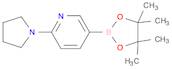 6-(PYRROLIDIN-1-YL)PYRIDINE-3-BORONIC ACID, PINACOL ESTER