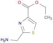 4-Thiazolecarboxylicacid,2-(aminomethyl)-,ethylester(9CI)