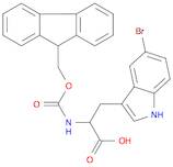 2-((((9H-Fluoren-9-yl)methoxy)carbonyl)amino)-3-(5-bromo-1H-indol-3-yl)propanoic acid