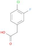 4-CHLORO-3-FLUOROPHENYLACETIC ACID