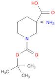 (S)-3-AMINO-1-(TERT-BUTOXYCARBONYL)PIPERIDINE-3-CARBOXYLIC ACID