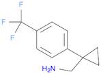 [1-(4-Trifluoromethylphenyl)cyclopropyl]methylamine