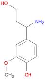 3-(4-HYDROXY-3-METHOXYPHENYL)-DL-β-ALANINOL