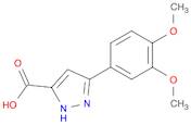 5-(3,4-DIMETHOXY-PHENYL)-2H-PYRAZOLE-3-CARBOXYLIC ACID