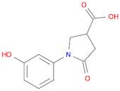 1-(3-HYDROXY-PHENYL)-5-OXO-PYRROLIDINE-3-CARBOXYLIC ACID