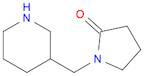 1-(Piperidin-3-ylmethyl)pyrrolidin-2-one