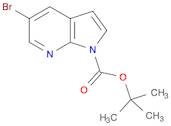 5-BROMO-PYRROLO[2,3-B]PYRIDINE-1-CARBOXYLICACIDTERT-BUTYLESTER