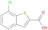 7-CHLORO-1-BENZOTHIOPHENE-2-CARBOXYLIC ACID