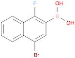 4-BROMO-1-FLUORO-2-NAPHTHALENEBORONIC ACID