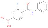 3-FLUORO-4-(PHENYLCARBAMOYL)BENZENEBORONIC ACID