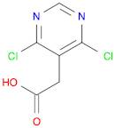 5-Pyrimidineacetic acid, 4,6-dichloro