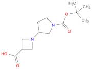 3-(3-CARBOXY-AZETIDIN-1-YL)-PYRROLIDINE-1-CARBOXYLIC ACID TERT-BUTYL ESTER