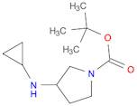 3-CYCLOPROPYLAMINO-PYRROLIDINE-1-CARBOXYLIC ACID TERT-BUTYL ESTER