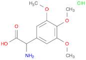 2-AMINO-2-(3,4,5-TRIMETHOXYPHENYL)ACETIC ACID HYDROCHLORIDE