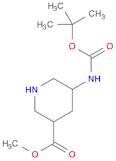 Methyl 5-(tert-butoxycarbonylamino)piperidine-3-carboxylate