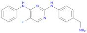 N2-[4-(Aminomethyl)phenyl]-5-fluoro-N4-phenylpyrimidine-2,4-diamine